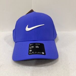 Nike Royal Blue Hat with White Swoosh